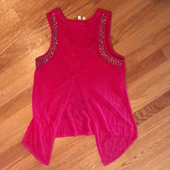 Pink open back top - Picture 2 of 2